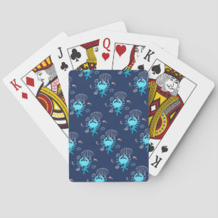Jeu De Cartes Crabe Bleu Nautique