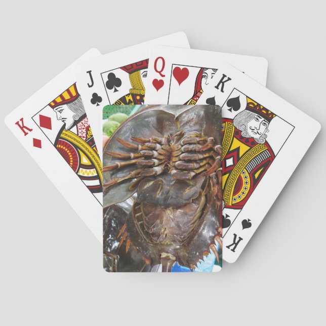 Jeu De Cartes Crabe Limule ... Cuisine de rue thaïe asiatique (dos)