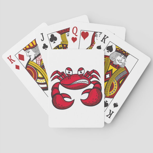 Jeu De Cartes Crabe rouge (dos)