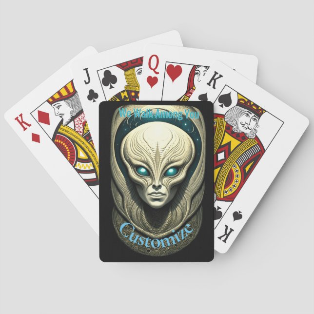 Jeu De Cartes Crâne Alien Tête Thunder_Cove (dos)