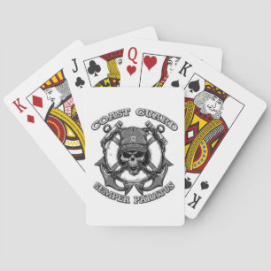 Jeu De Cartes Crâne de la Garde côtière