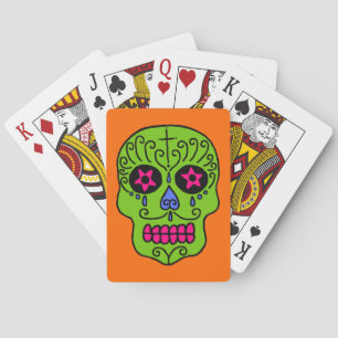 Jeu De Cartes Crâne de Sucre