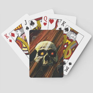 Jeu De Cartes Crâne foncé