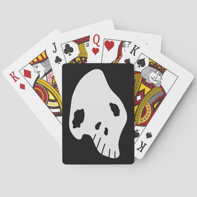 Jeu De Cartes Crâne freak (dos)