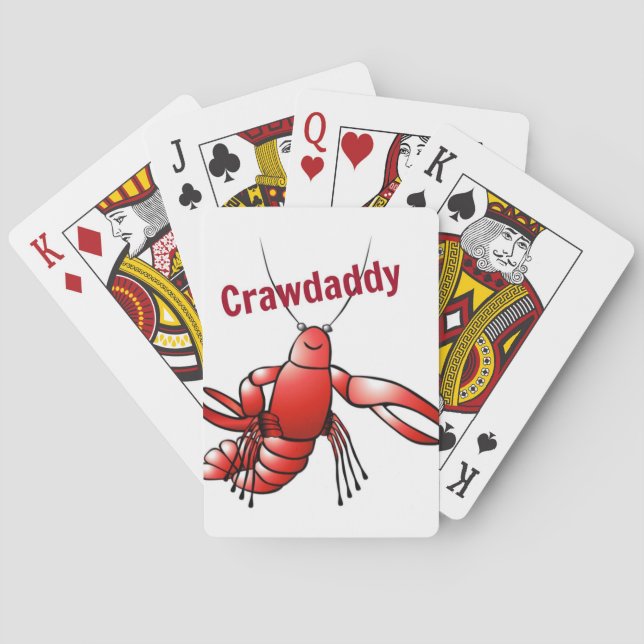 Jeu De Cartes Crawdaddy (dos)