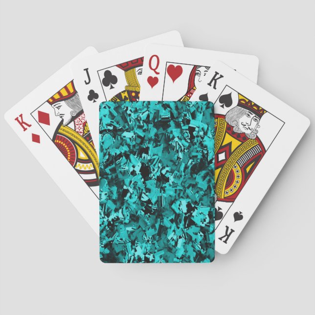 Jeu De Cartes Craze Turquoise... (dos)