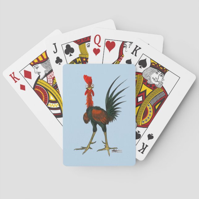 Jeu De Cartes Crazy Rooster (dos)