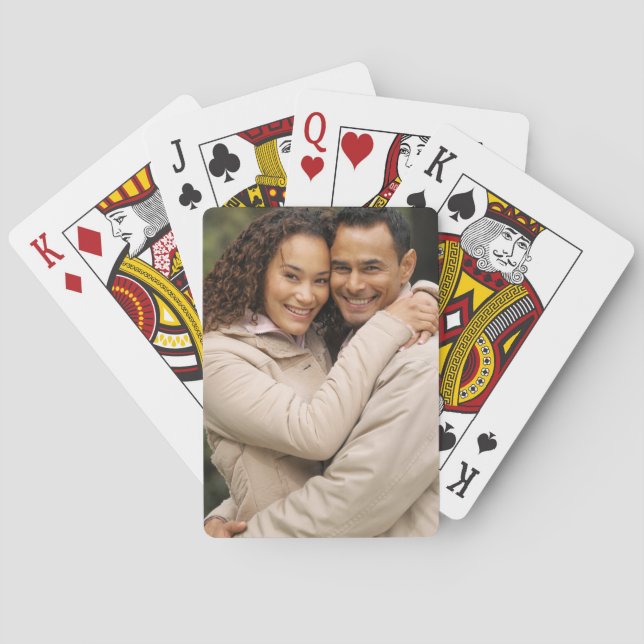 Jeu De Cartes Create Your Own Photo Custom Pic (dos)