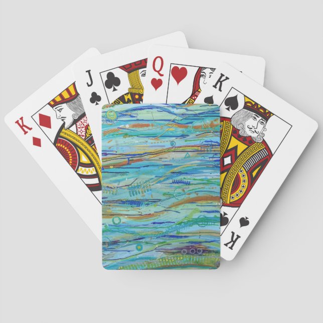 Jeu De Cartes Création de cartes à Waves (dos)