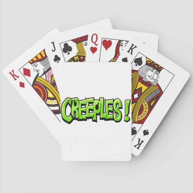 Jeu De Cartes Creeples jouent aux cartes (dos)