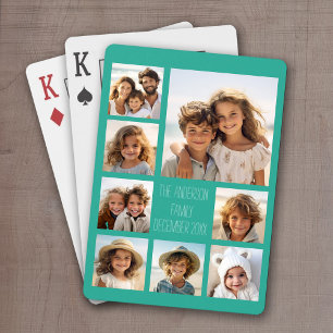Jeu De Cartes Créer un collage photo personnalisé avec 8 photos