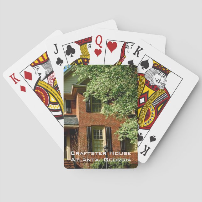 Jeu De Cartes Créer votre propre - Modèle photo de maison person (dos)