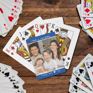 Jeu De Cartes Créer votre propre soumission de famille Nom photo