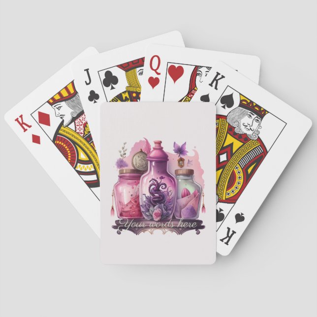 Jeu De Cartes Créez vos propres bouteilles de potion (dos)