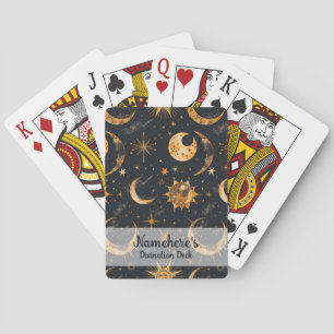 Jeu De Cartes Créez Vos Propres Cartes Célestes Soleil Lune Étoi