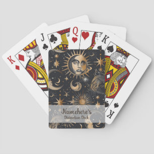 Jeu De Cartes Créez vos propres visages dans le ciel céleste