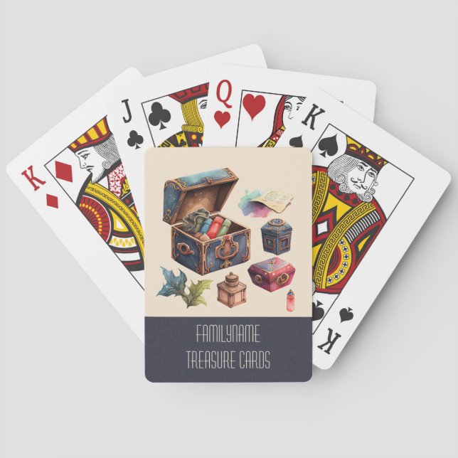 Jeu De Cartes Créez Votre Propre Boîte à Souvenirs Précieux (dos)
