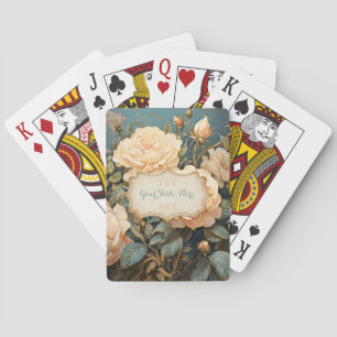 Jeu De Cartes Créez votre propre bouquet de roses jaunes et sarc
