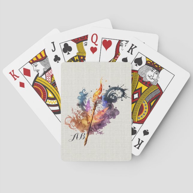 Jeu De Cartes Créez votre propre braguette de feu (dos)