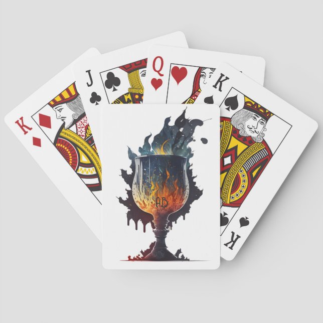 Jeu De Cartes Créez votre propre chalice de feu (dos)