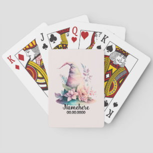 Jeu De Cartes Créez Votre Propre Chapeau de Sorcière Arc-en-Ciel