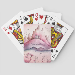 Jeu De Cartes Créez votre propre château magique et vos montagne