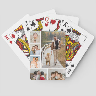 Jeu De Cartes Créez votre propre collage de 6 photos