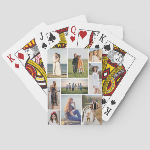 Jeu De Cartes Créez Votre Propre Collage de 9 Photos