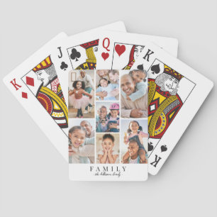 Jeu De Cartes Créez votre propre collage de photos de famille