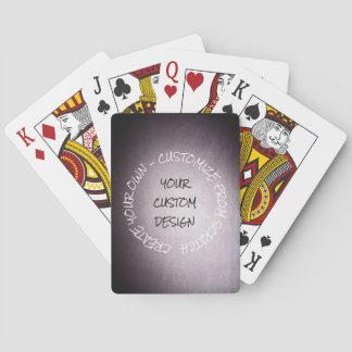 Jeu De Cartes Créez votre propre Customisé