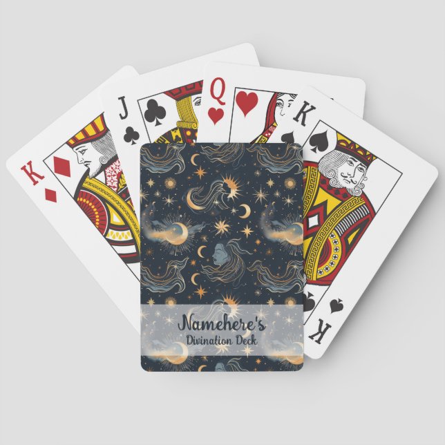 Jeu De Cartes Créez Votre Propre Déesse Lunaire Céleste (dos)