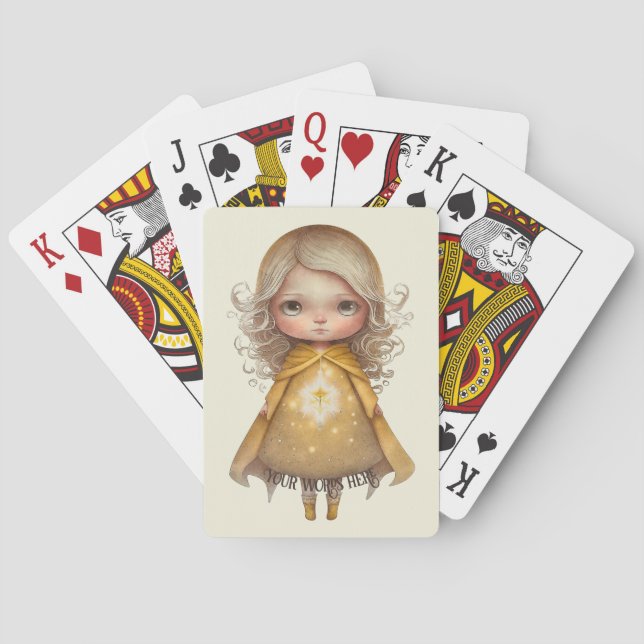 Jeu De Cartes Créez votre propre fille Starlight mignonne (dos)