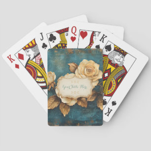 Jeu De Cartes Créez Votre Propre Lettre d'Amour aux Roses Bleues