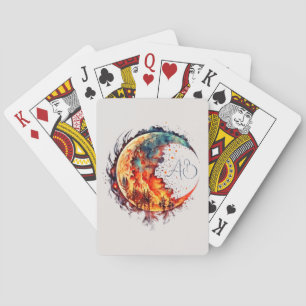 Jeu De Cartes Créez votre propre lune de feu