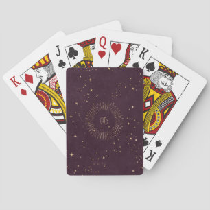 Jeu De Cartes Créez Votre Propre Mandala Céleste Vin & Or