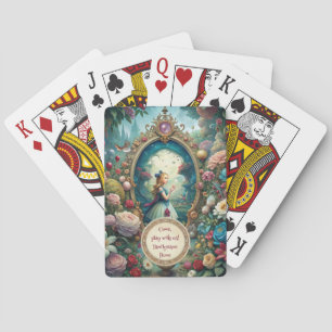 Jeu De Cartes Créez Votre Propre Miroir Féerique d'Alice