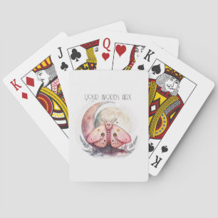 Jeu De Cartes Créez votre propre papillon rose