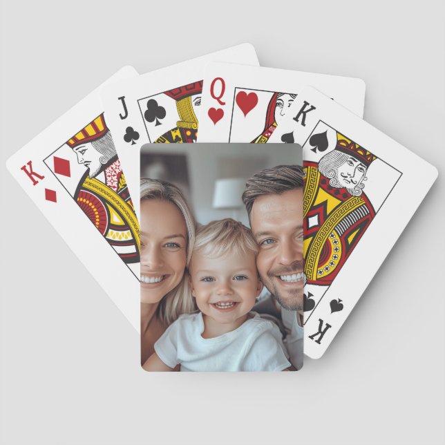 Jeu De Cartes Créez Votre Propre Photo (dos)