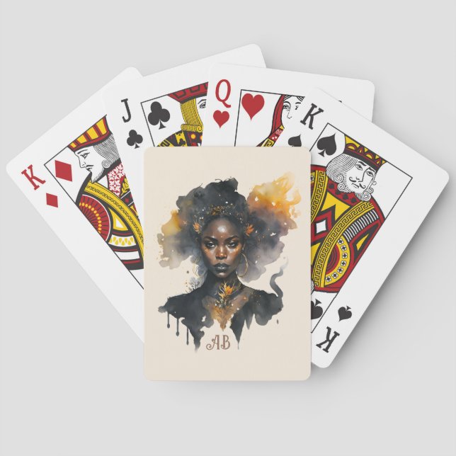 Jeu De Cartes Créez votre propre sorcière noire (dos)