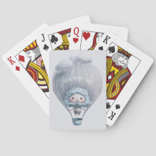 Jeu De Cartes Créez Votre Propre Vol en Montgolfière Mignon et R