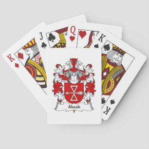 Jeu De Cartes Crest de la famille Aksak