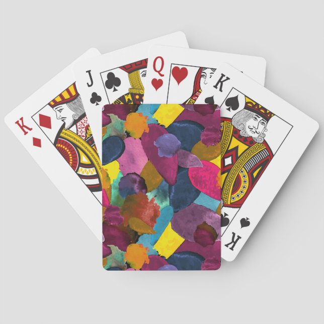 Jeu De Cartes Crête de couleur 3 (dos)