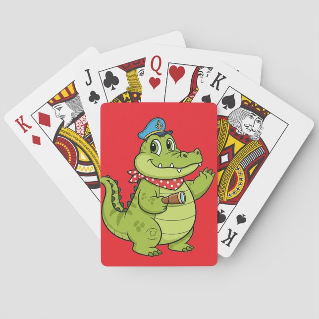 Jeu De Cartes crocodile (dos)