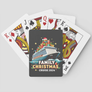 Jeu De Cartes Croisière de Noël en famille 2024 tenue de match