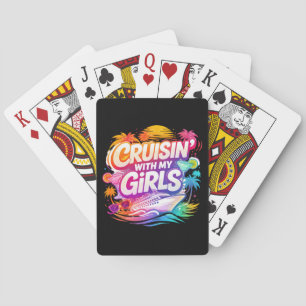 Jeu De Cartes Croisière drôle avec mes copines Bateau de croisiè