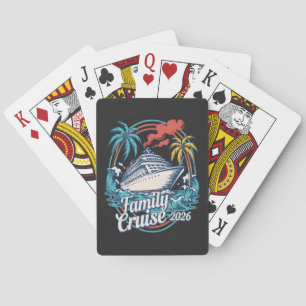 Jeu De Cartes Croisière familiale Vacances d'été à la plage 2026