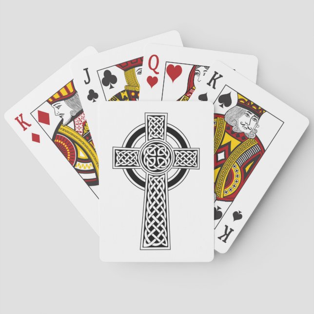 Jeu De Cartes Croix celtique (dos)