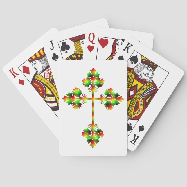 JEU DE CARTES CROIX DE FANCY (dos)