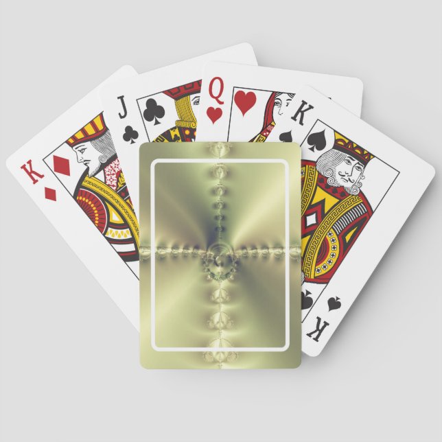 Jeu De Cartes Croix dorée (dos)