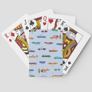 Jeu De Cartes Croquis De Voiture Cute : Simple Et Simple